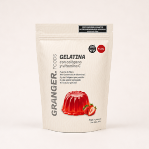 FRUTILLA GELATINA CON COLAGENO HIDROLIZADO Y VIT C  X150GR- GRANGER