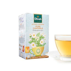 TE CHAMOMILE FLOWERS DILMAH EN SAQUITOS X20 UNIDADES