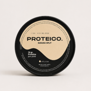 HELADO PROTEICO BANANA SPLIT SIN AZUCAR X160GR - HOLSOM