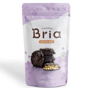 QUINOA COOKIES DE CHOCOLATE Y CASTAÑAS DE CAJU X100GR - BRIA