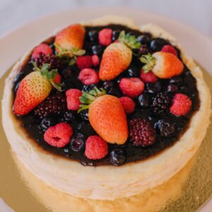 CHEESECAKE DE FRUTOS ROJOS KETO - QUEEN