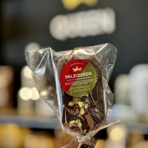 PALEQUEEN FRAMBUESAS Y PISTACHOS KETO X115GR