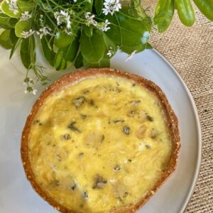 TARTA DE CEBOLLA Y QUESO AZUL - QUEEN