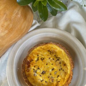 TARTA DE CALABAZA Y QUESO DE CABRA - QUEEN