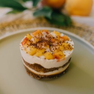 TRIFLE DE DURAZNO INDIV - QUEEN