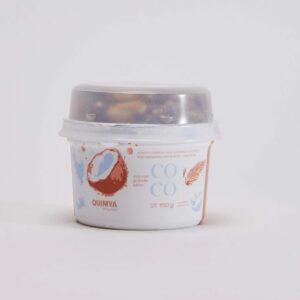 YOGUR VEGANO CON GRANOLA SABOR COCO QUIMYA X150GR