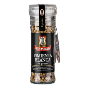 MOLINILLO PREMIUM PIMIENTA BLANCA EN GRANOS X45GR- EL CASTILLO