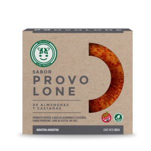 QUESO ESTILO PROVOLONE VEGANO X250GR - FELICES LAS VACAS