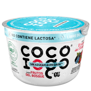 YOGUR FRUTOS ROJOS A BASE DE COCO IOGO X160GR