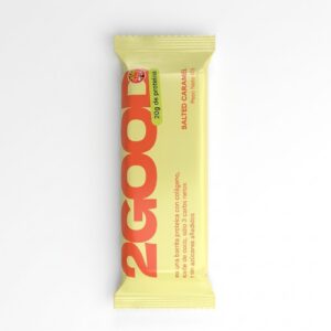 2GOOD BARRA PROTEICA CON COLAGENO SALTED CARAMEL  X50 G